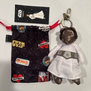Harvey’s Seatbelt Star Wars Rebel Princess Leia keychain bag charm and bag / NEW